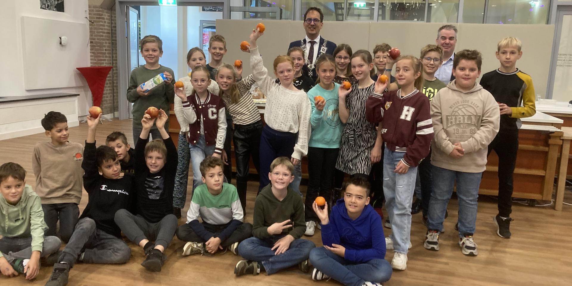 Burgemeestersontbijt met basisschool St. Oda