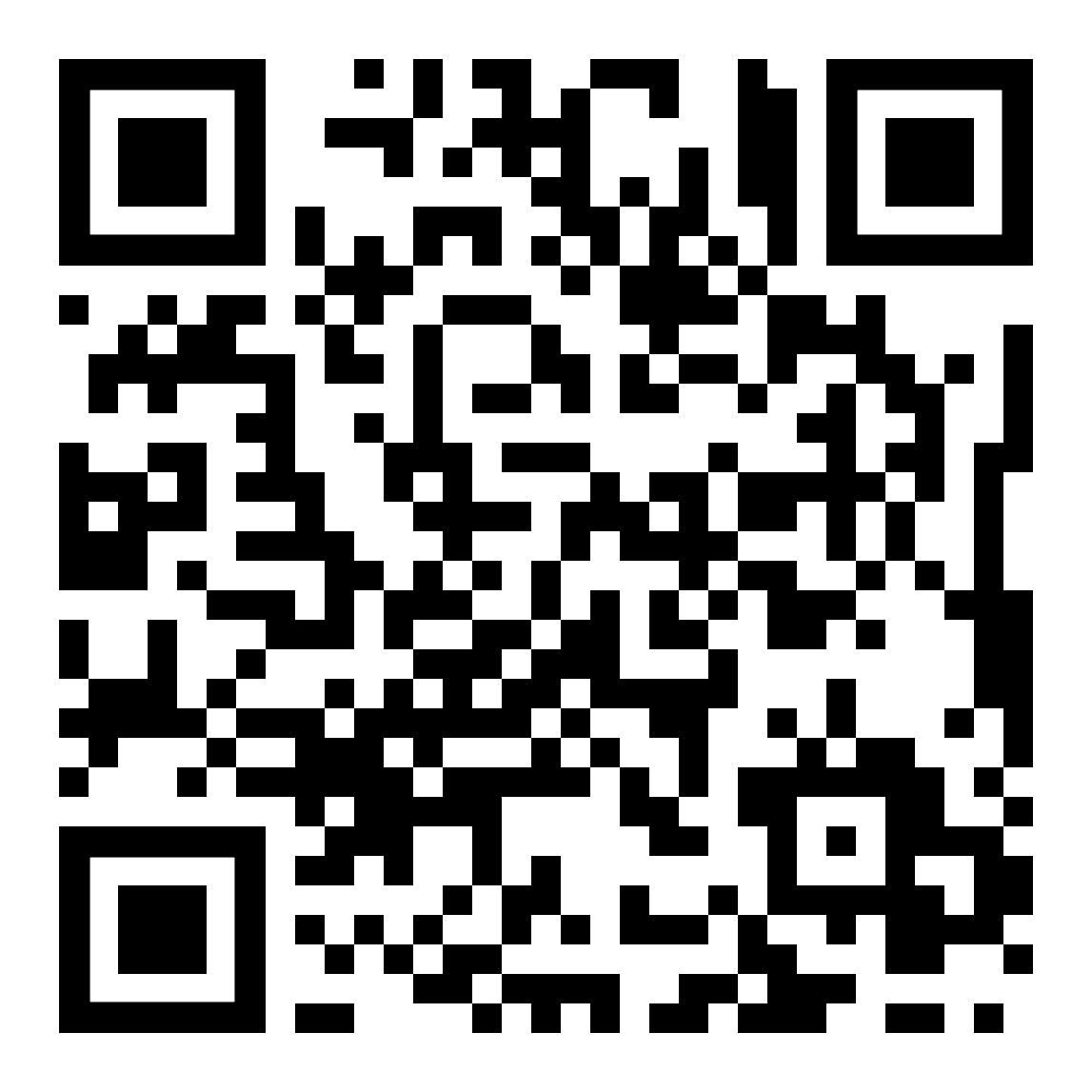 Dit is de QR-code waarmee je naar de MYinfoNL app gaat