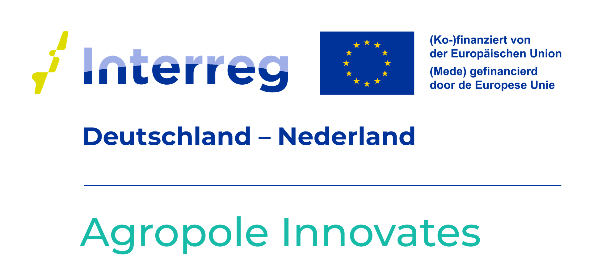 Logo samenwerking Agropole Interreg